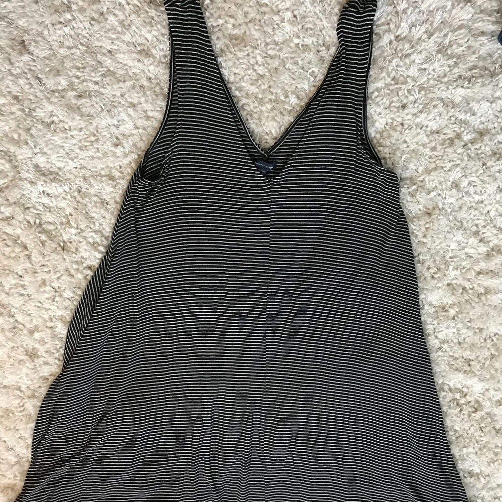 american eagle striped swing dress